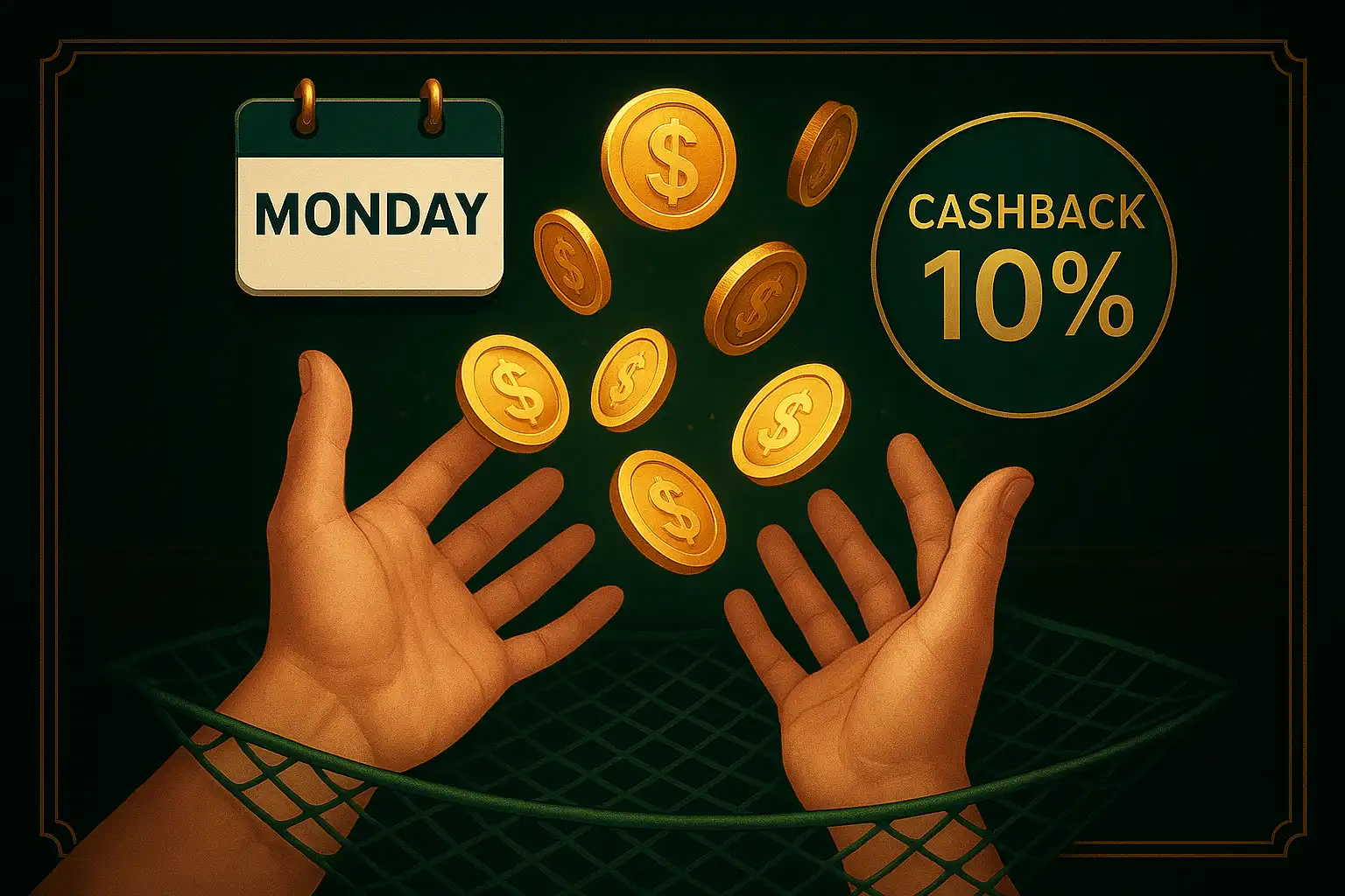 JossCasino cashback Monday promotion